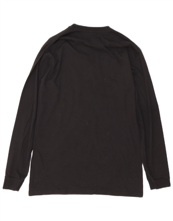 Vans Masculino Classic Fit Graphic Top Manga Longa Médio Preto Algodão Borboleta