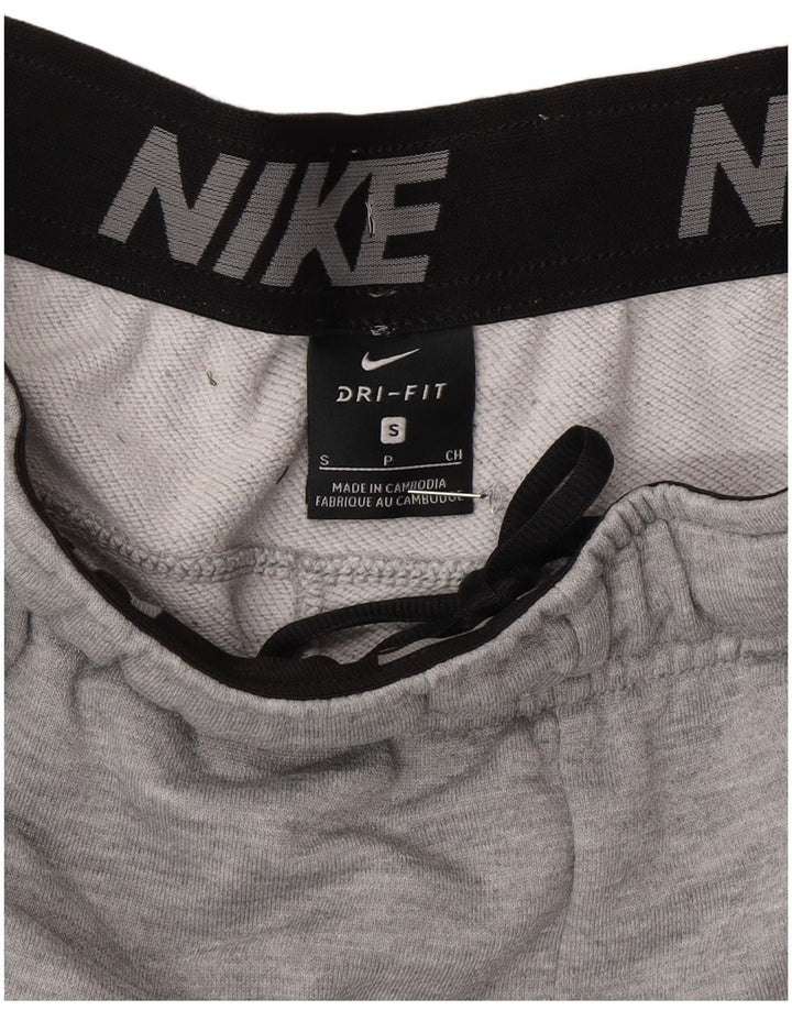 Nike Mens Calças de treino Joggers Pequeno Poliéster Cinza