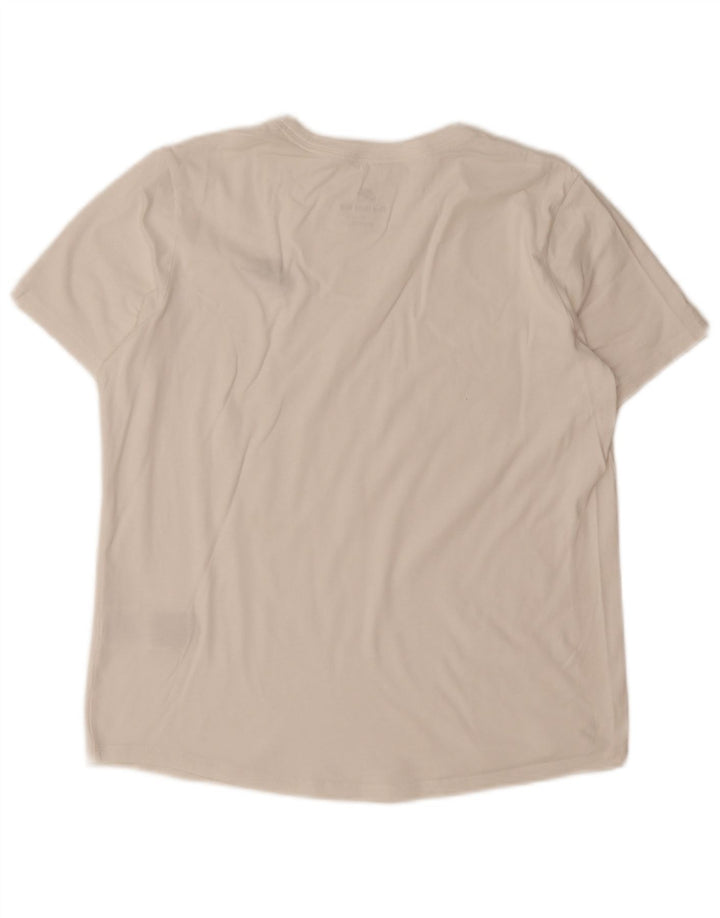 Camiseta feminina Nike UK 14 médio algodão branco