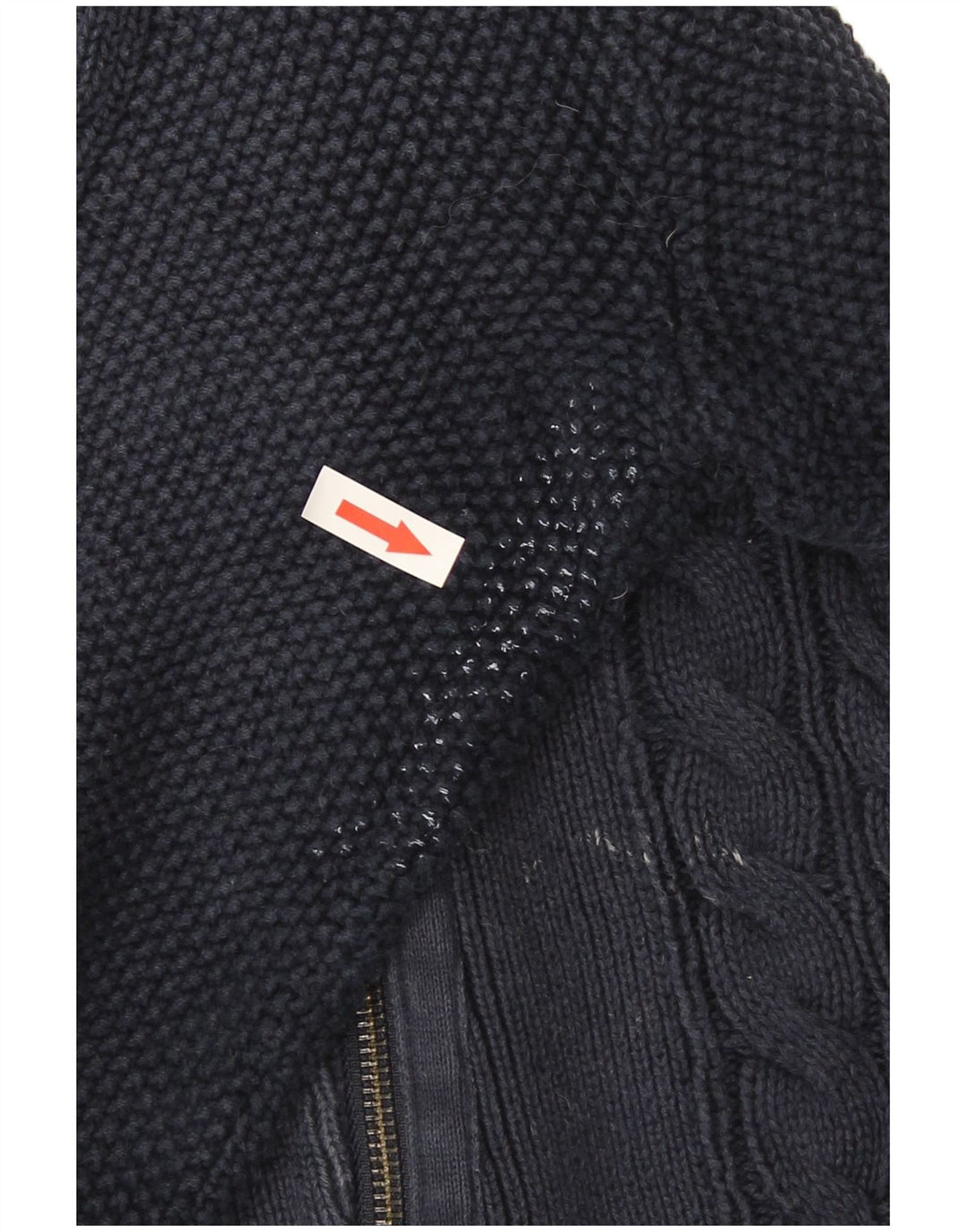 Suéter feminino Marks & Spencer Autograph Cardigan Reino Unido 14 grande azul marinho