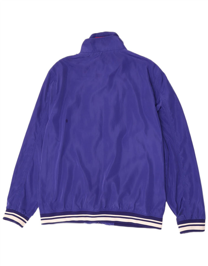 Guess Mens Treino Top Jacket 2XL Azul Colourblock Poliéster