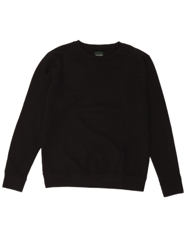Enrico Coveri moletom masculino jumper XL algodão preto