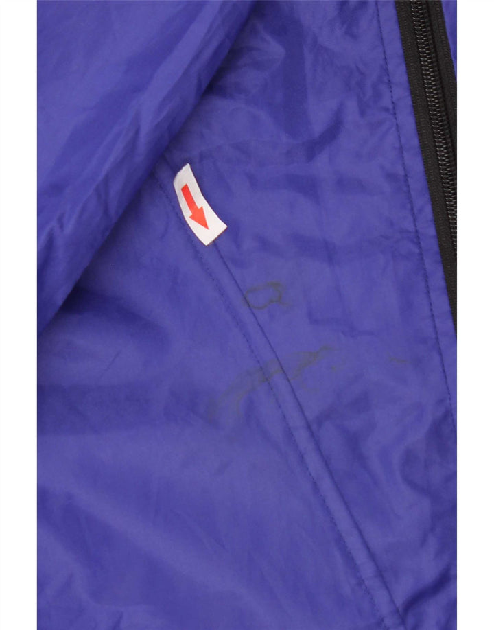 Poliéster roxo encapuçado Reino Unido 40 do revestimento de chuva do pulôver dos homens do vintage grande