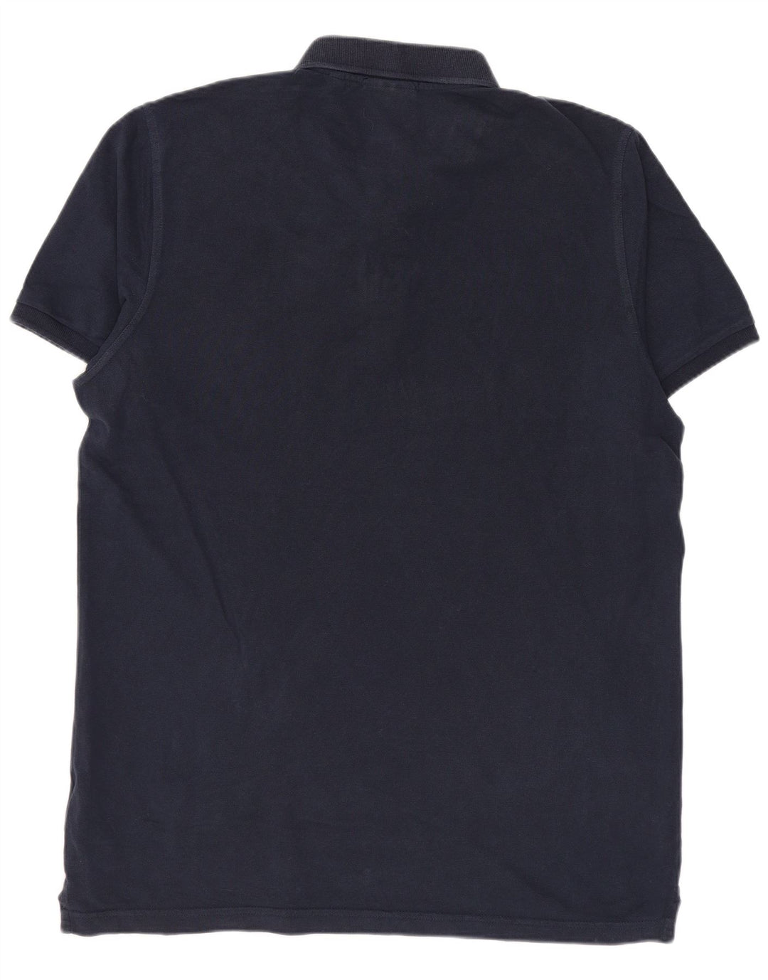 Camisa polo masculina GANT Regular Fit grande algodão azul marinho