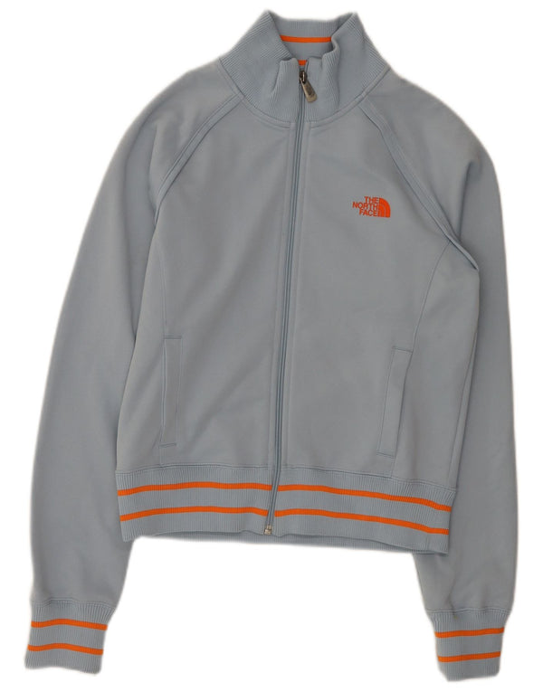 Jaqueta de treino feminina The North Face UK 12 poliéster azul médio