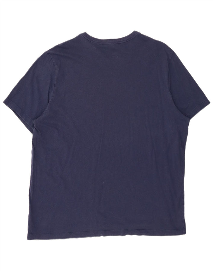 Camiseta masculina Nike Top XL azul marinho algodão