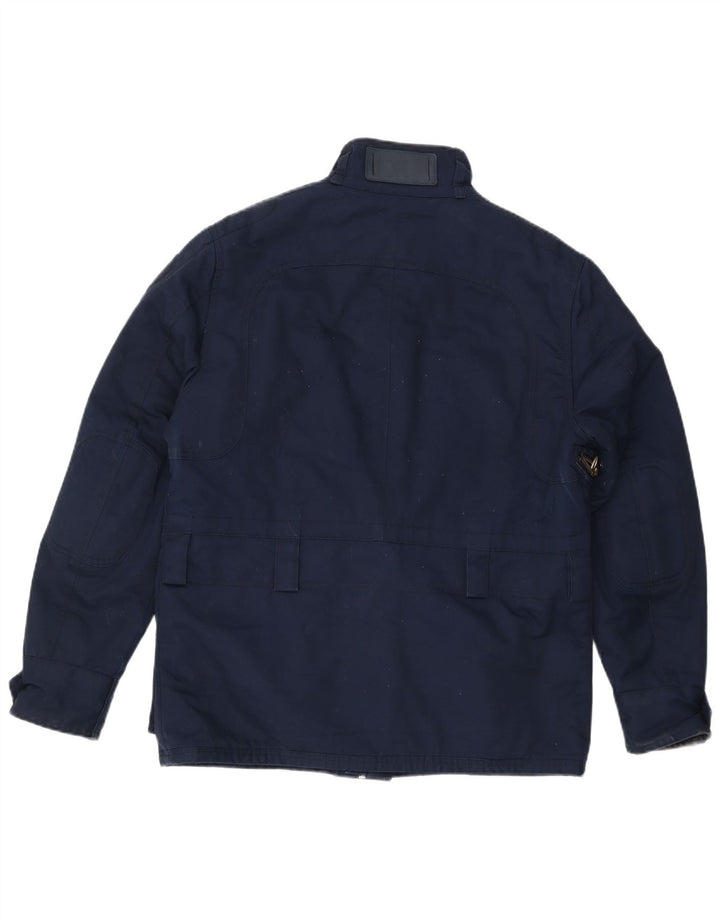 Jaqueta utilitária masculina G-Star UK 44 2XL azul marinho nylon