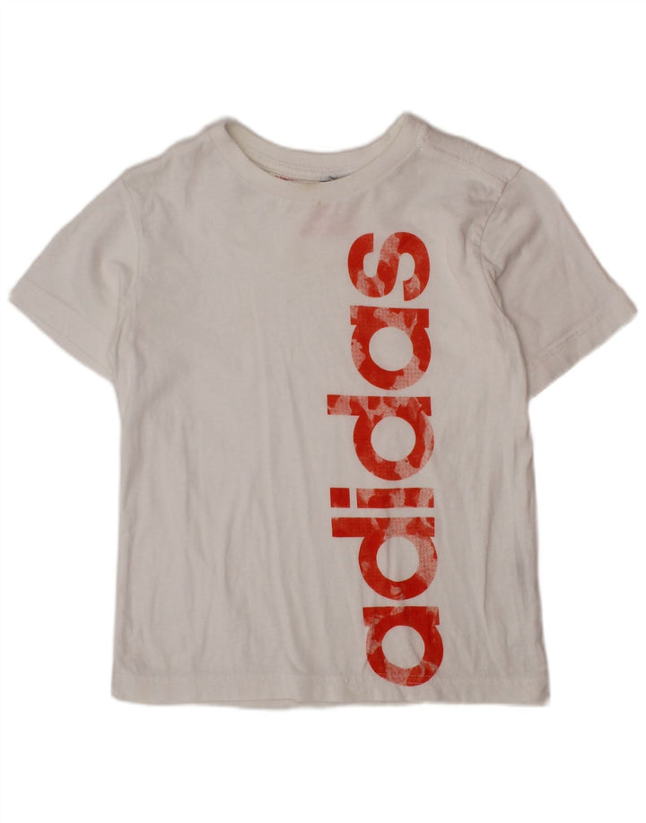 Camiseta ADIDAS Meninos Graphic 5-6 Anos Branco