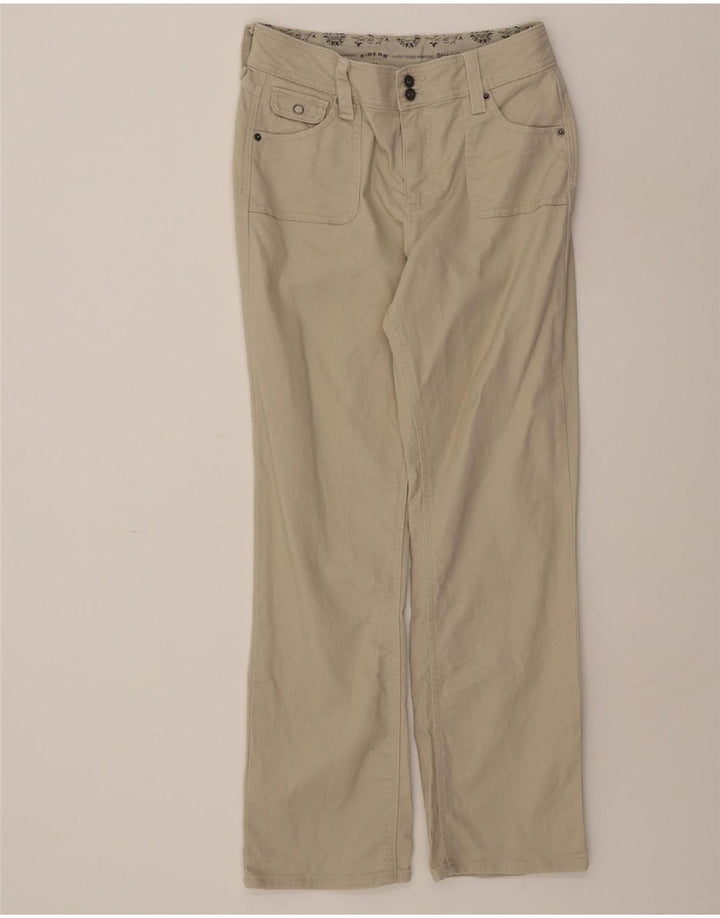 LEE Womens Riders Straight Casual Trousers W30 L30 Beige Cotton Vintage Lee and Second-Hand Lee from Messina Hembry 
