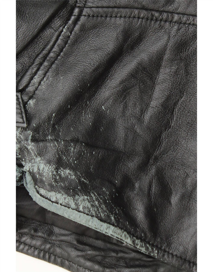 Jaqueta masculina de couro para motociclista Conbipel IT 54 XL couro preto