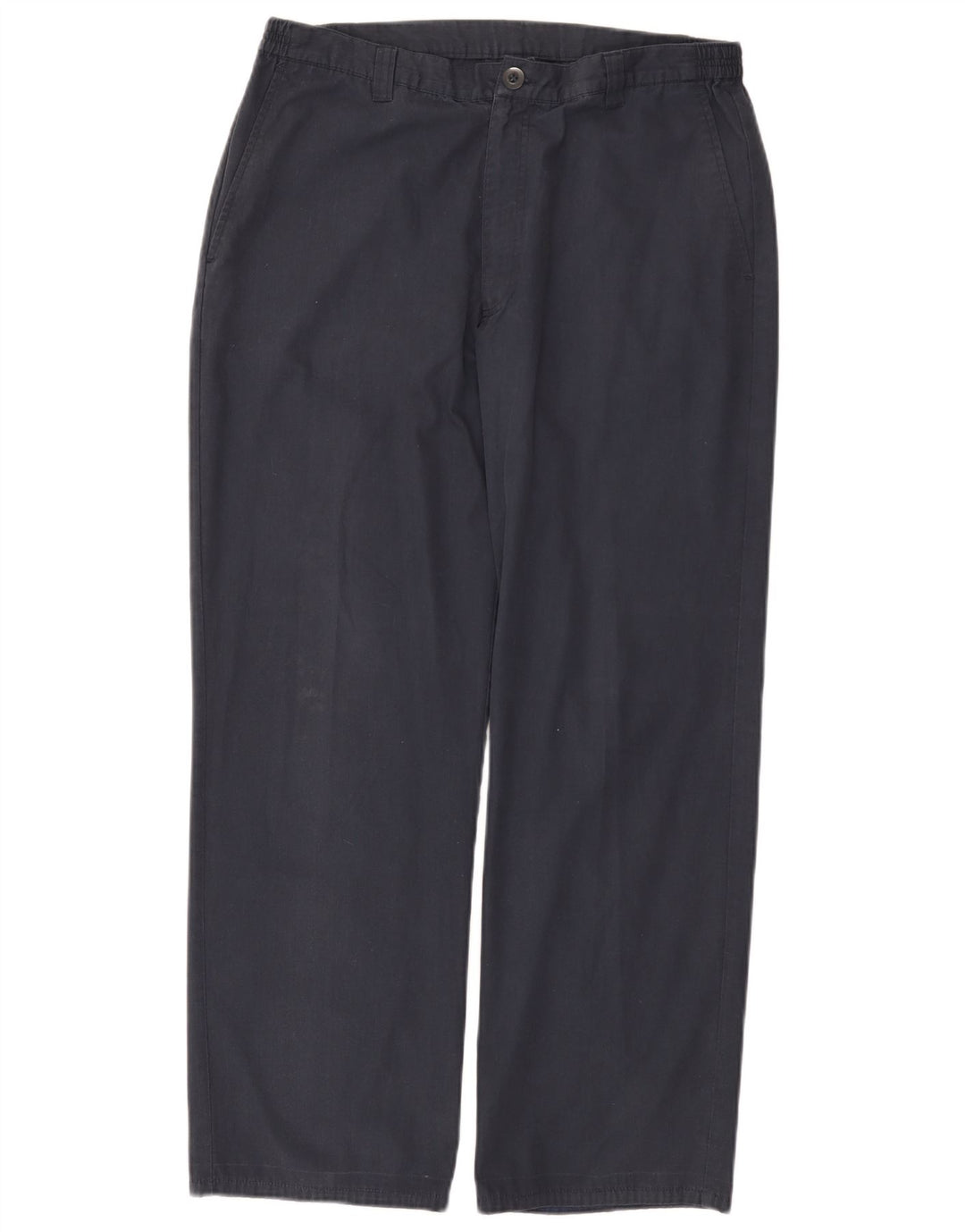 Calça Chino Masculina Farah Weekend Straight W34 L29 Azul Marinho Poliéster
