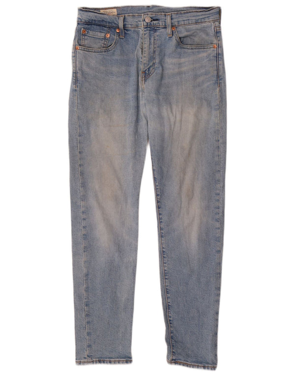 Levi's Masculino 512 Slim Tapered Jeans W30 L30 Azul Algodão