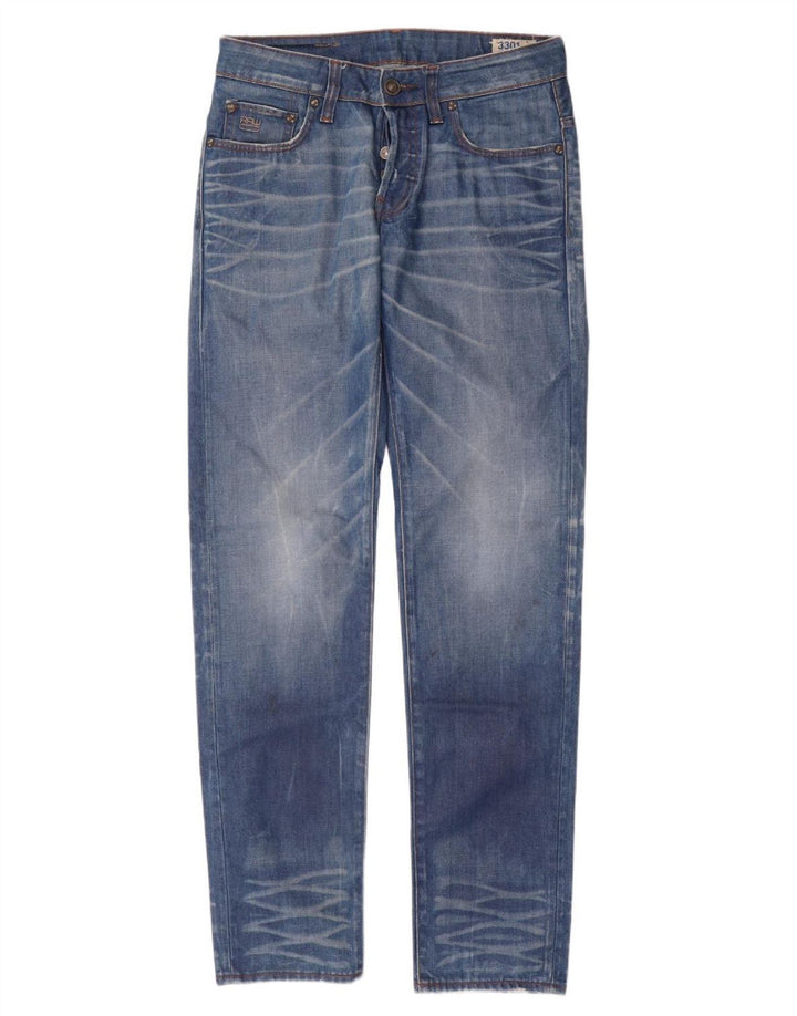 Jeans slim masculino G-STAR W32 L34 algodão azul
