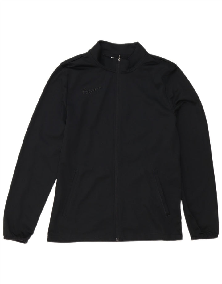 Jaqueta Nike Boys Dri Fit Tracksuit 13-14 anos XL preto poliéster