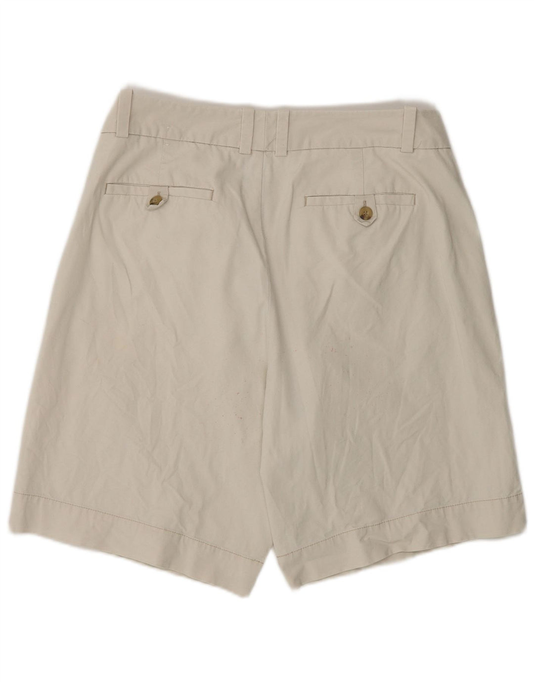 Shorts Chino Feminino Dockers US 12 Grande W36 Algodão Bege