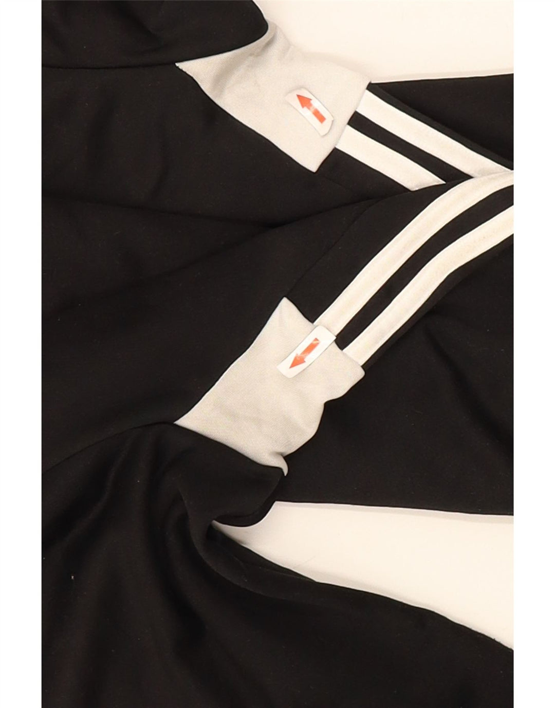 Adidas Mens Treino Top Jaqueta Grande Poliéster Colorblock Preto