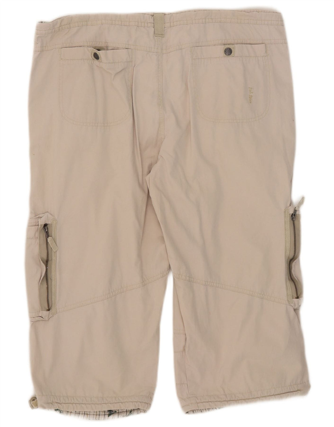 Shorts cargo masculino Fat Face W38 XL algodão bege