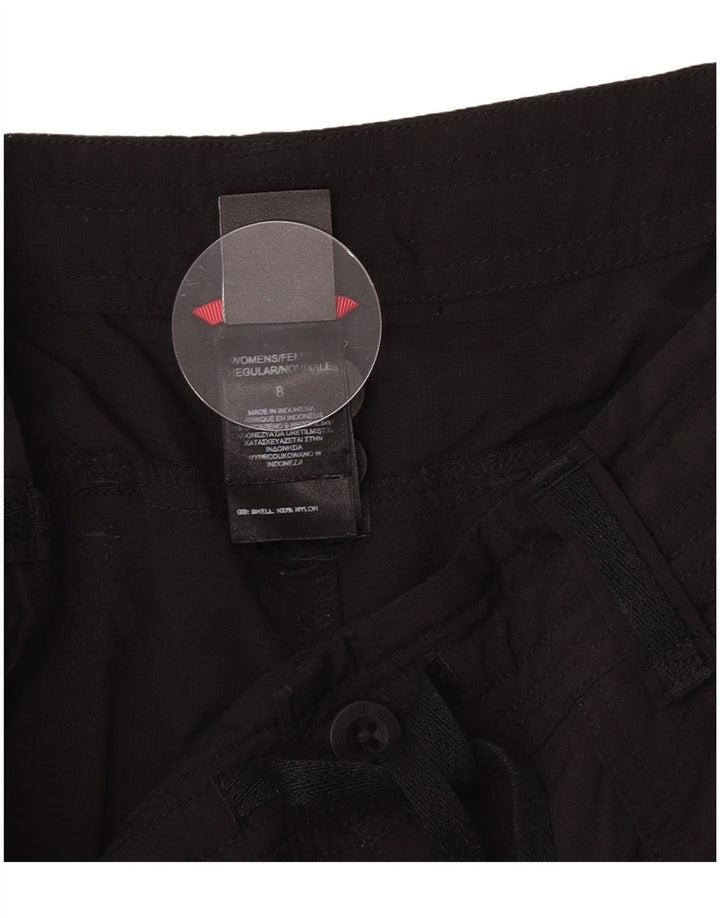 Shorts casuais femininos The North Face US 8 médio W30 preto nylon