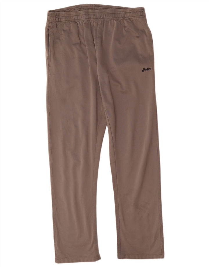 Calça de treino masculina ASICS grande cinza