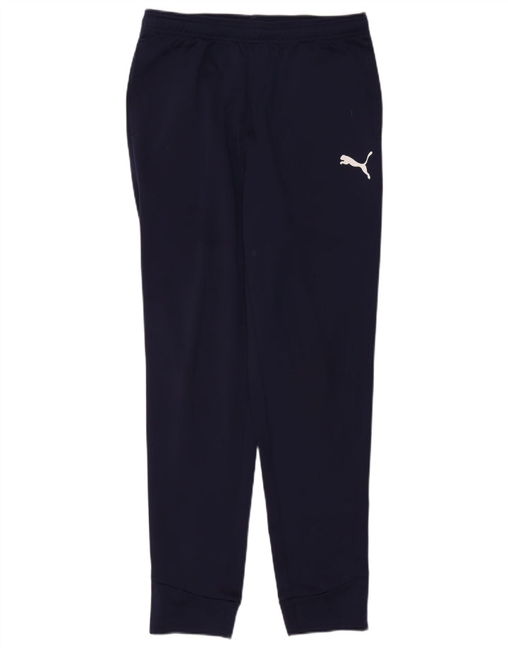 Calça de treino masculina Puma Joggers médio azul marinho