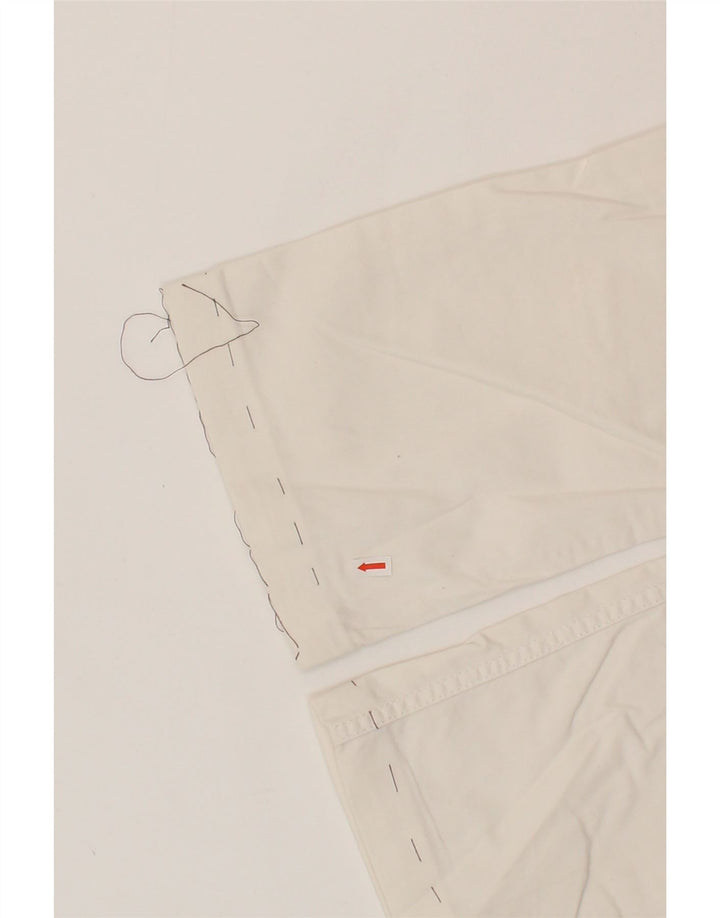TOMMY HILFIGER Womens Straight Jeans W28 L26  White Cotton Vintage Tommy Hilfiger and Second-Hand Tommy Hilfiger from Messina Hembry 