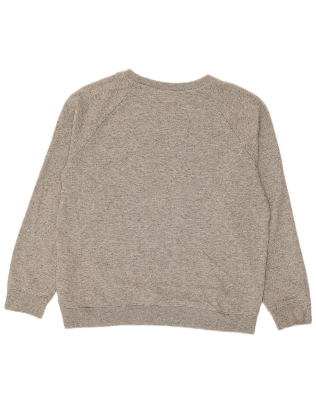 Moletom feminino Levi's com estampa oversized, Reino Unido 14, cinza médio manchado