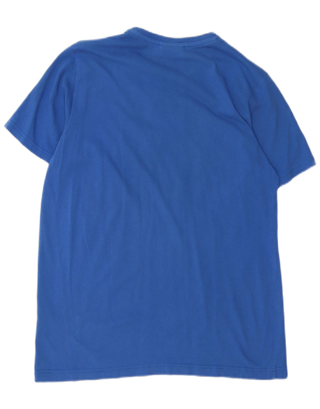 Camiseta masculina Nike Calcio Graphic Top pequeno algodão azul