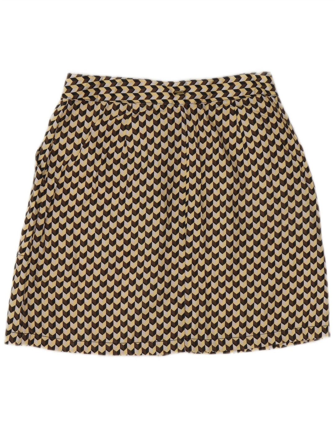 Mini saia feminina Rip Curl pequena W28 Lyocell geométrico multicolorido