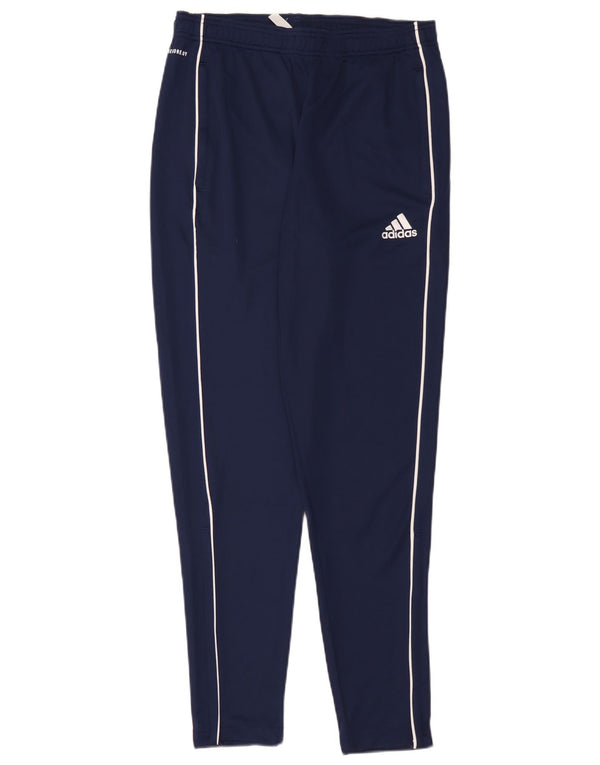 Calça de treino masculina Adidas médio azul marinho poliéster