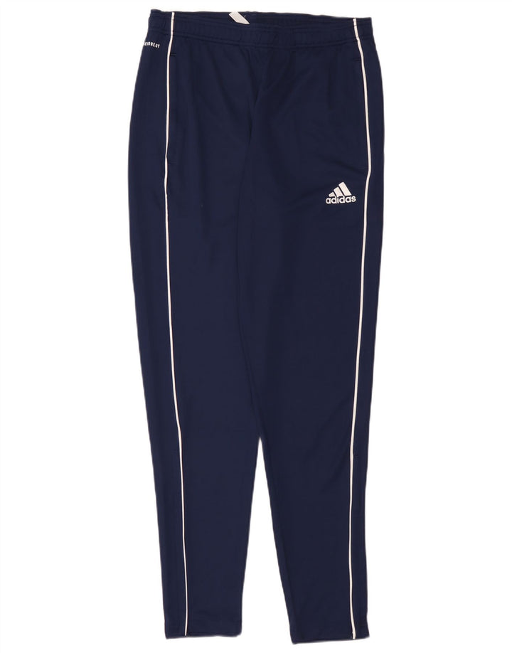 Calça de treino masculina Adidas médio azul marinho poliéster
