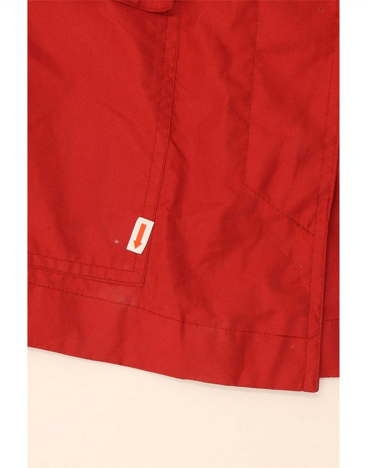 Jaqueta utilitária feminina Penny Black UK 16 grande algodão vermelho