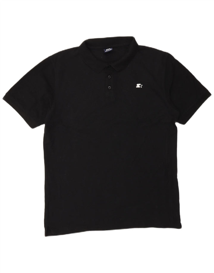 Camisa polo masculina STARTER XL algodão preto