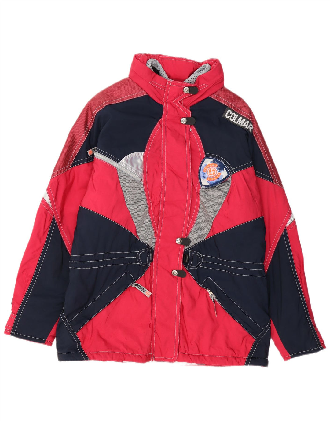 Jaqueta de esqui feminina COLMAR IT 48 XL rosa colorblock poliamida