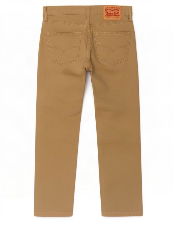 Calça Levi's Masculina 511 Slim Casual W29 L27 Algodão Cáqui
