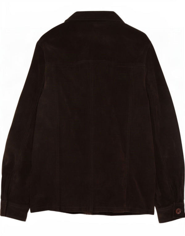 Braschi Mens Suede Jacket UK 40 Large Brown