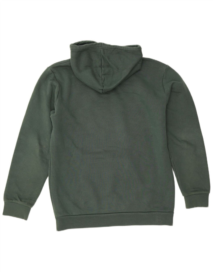 ADIDAS Mens Hoodie Jumper Médio Verde