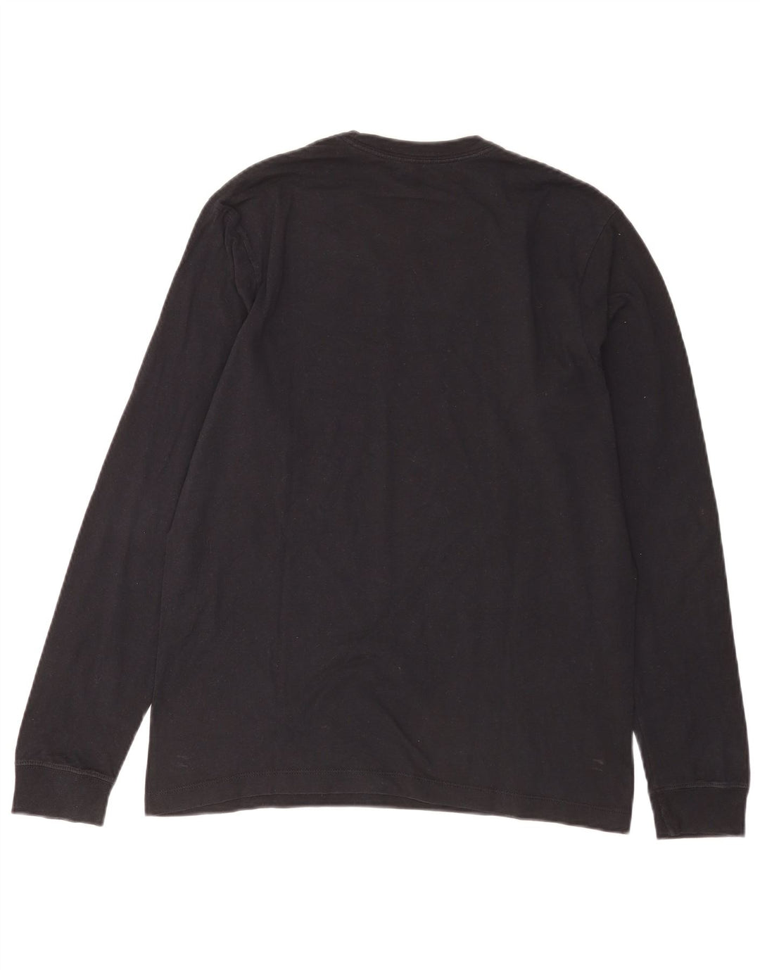 Top Nike Masculino Manga Longa Pequeno Preto
