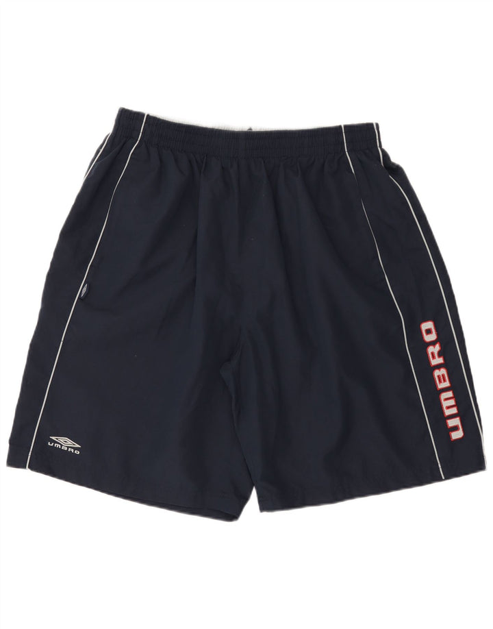 Shorts de natação masculino Umbro Graphic 2XL poliéster azul marinho