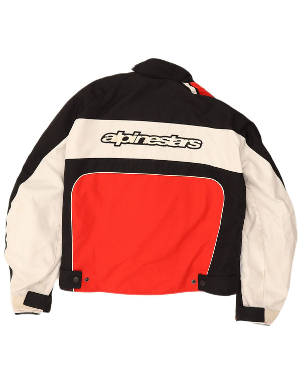 Jaqueta masculina Alpinestars Graphic Racer UK 42 XL vermelho colorblock poliéster