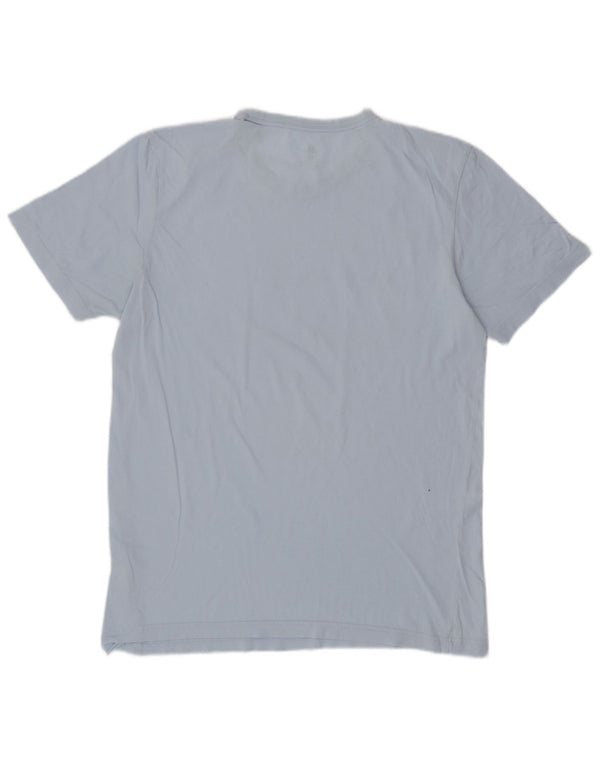 ADIDAS Mens Graphic T-Shirt Top Médio Azul