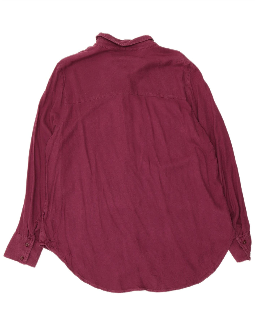 Blusa feminina Marks & Spencer UK 14 grande viscose roxa