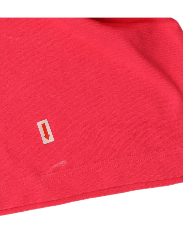 Camiseta feminina LACOSTE tamanho superior 42 grande algodão rosa