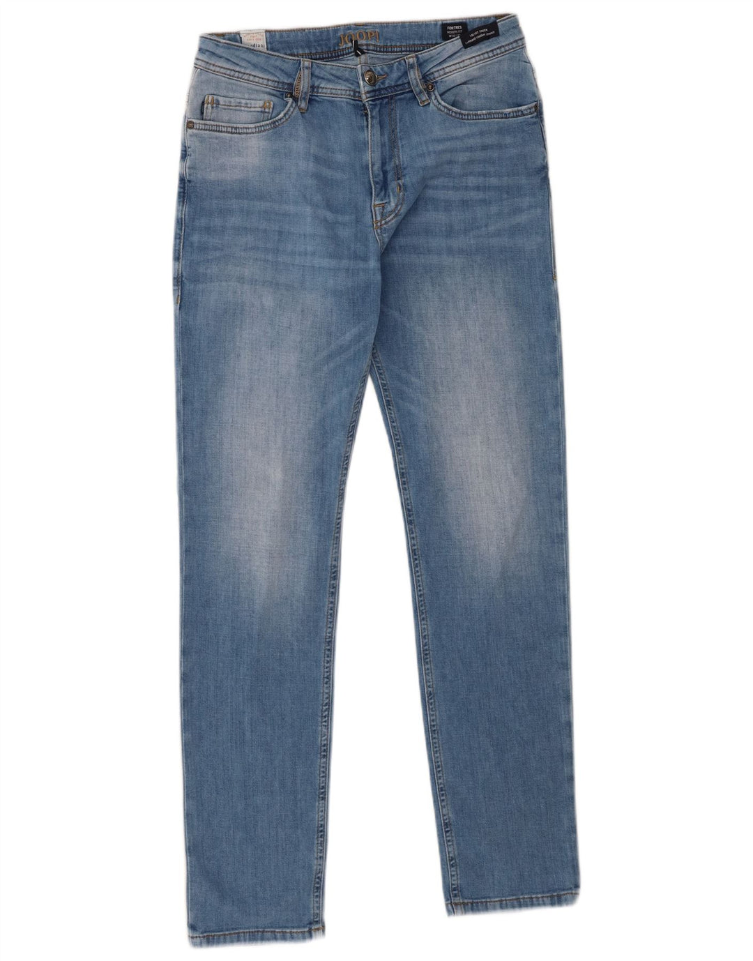 Joop Calça Jeans Feminina Modern Fit Slim W32 L32 Azul Algodão
