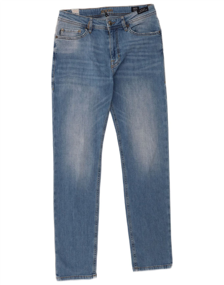 Joop Calça Jeans Feminina Modern Fit Slim W32 L32 Azul Algodão