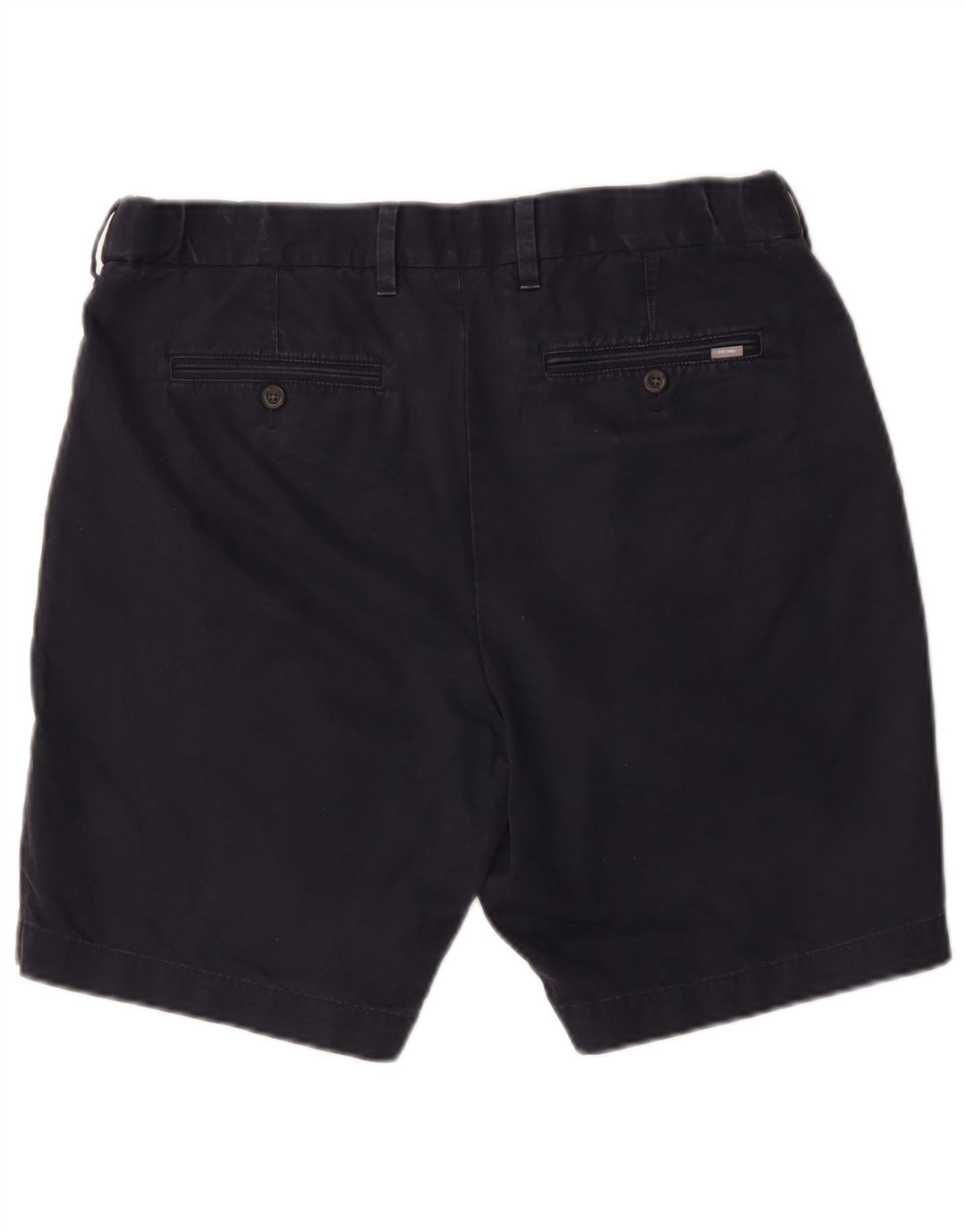 Shorts chino masculino Marks & Spencer W36 grande algodão azul marinho
