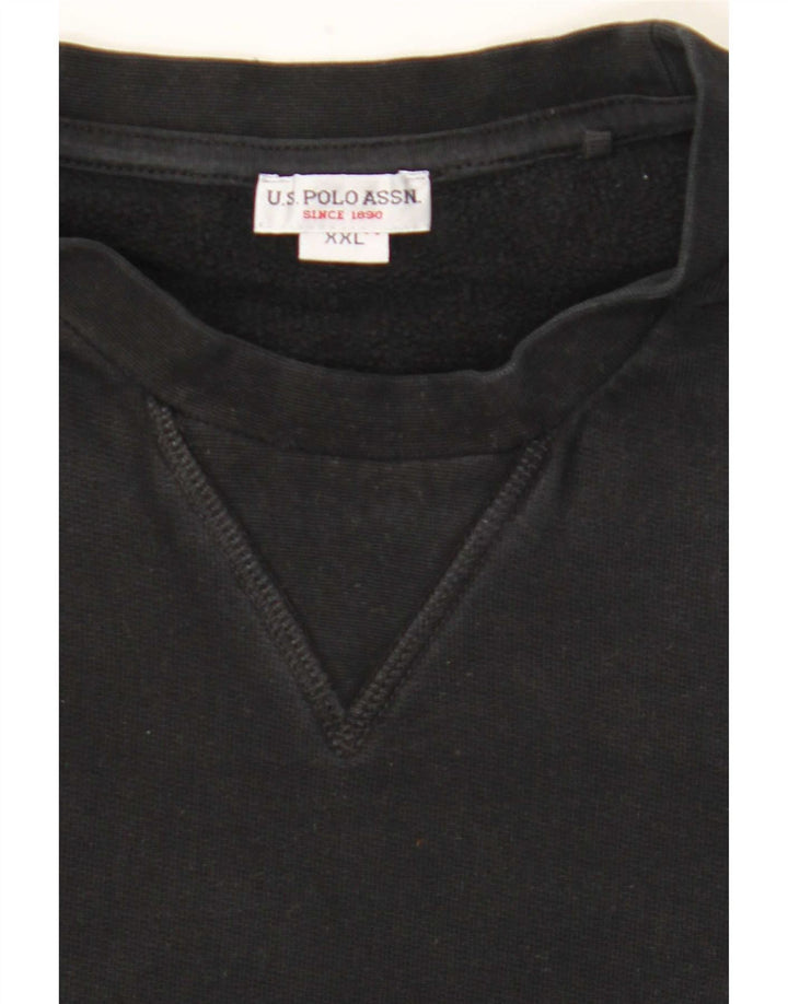 US Polo Assn. Moletom Masculino Jumper 2XL Preto