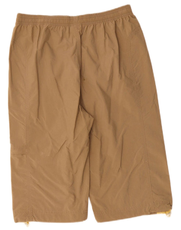 Shorts esportivos Reebok Boys Cargo 13-14 anos bege nylon