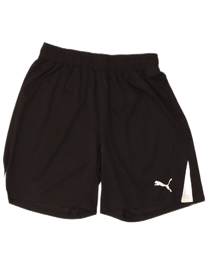 Puma Mens Sport Shorts Grande Poliéster Colorblock Preto