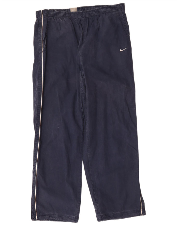 Calça de treino masculina Nike XL azul marinho poliéster