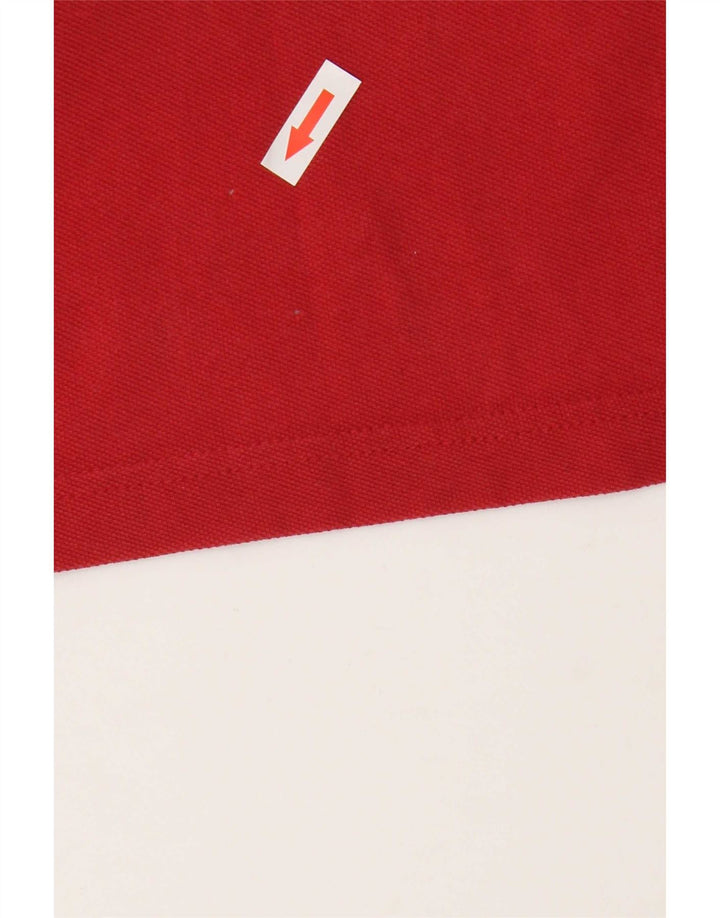 Camisa polo masculina Levi's Standard pequena vermelha